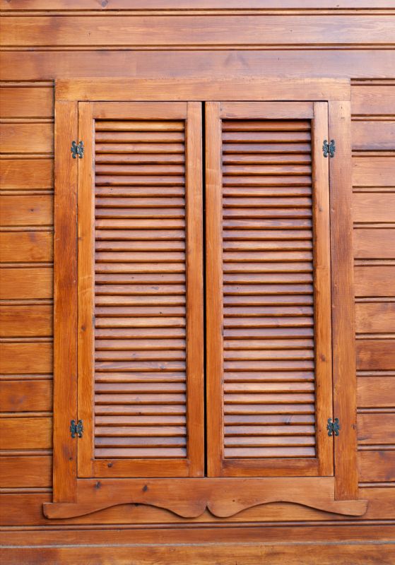 Traditional Wooden Shutters